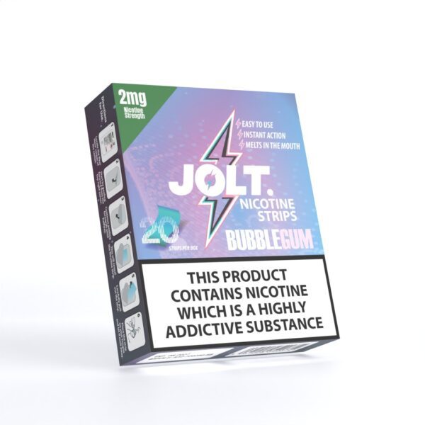 JOLT Nicotine Strips - Bubblegum 20PK