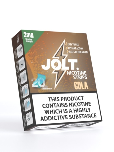 JOLT NICOTINE STRIPS - 2MG - 20PK - COLA
