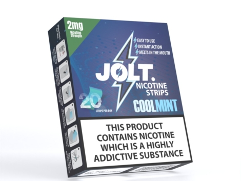 JOLT NICOTINE STRIPS - 2MG - 20PK - COOL MINT