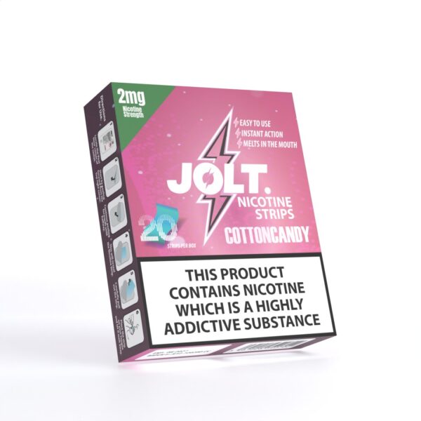 JOLT Nicotine Strips - Cotton Candy 20pk