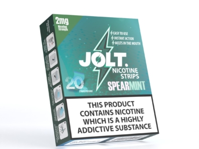 JOLT NICOTINE STRIPS - 2MG - 20PK - SPEARMINT