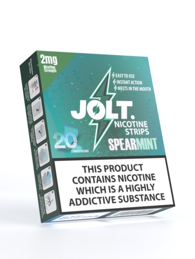 JOLT NICOTINE STRIPS - 2MG - 20PK - SPEARMINT
