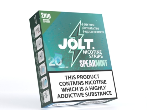 JOLT NICOTINE STRIPS - 2MG - 20PK - SPEARMINT