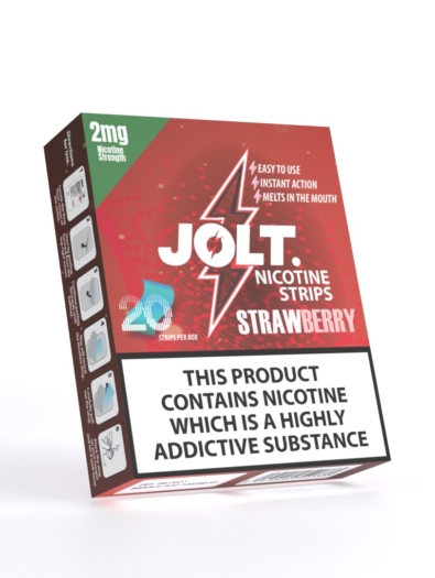 JOLT NICOTINE STRIPS - 2MG - 20PK - STRAWBERRY