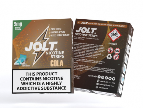 JOLT NICOTINE STRIPS - 4MG - 20PK - COLA