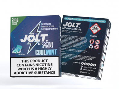 JOLT NICOTINE STRIPS - 4MG - 20PK - COOL MINT