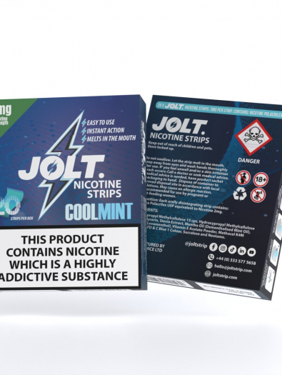 JOLT NICOTINE STRIPS - 4MG - 20PK - COOL MINT