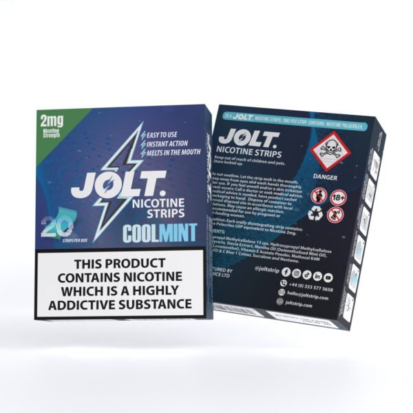JOLT Nicotine Strips - Cool Mint 20PK - Image 2