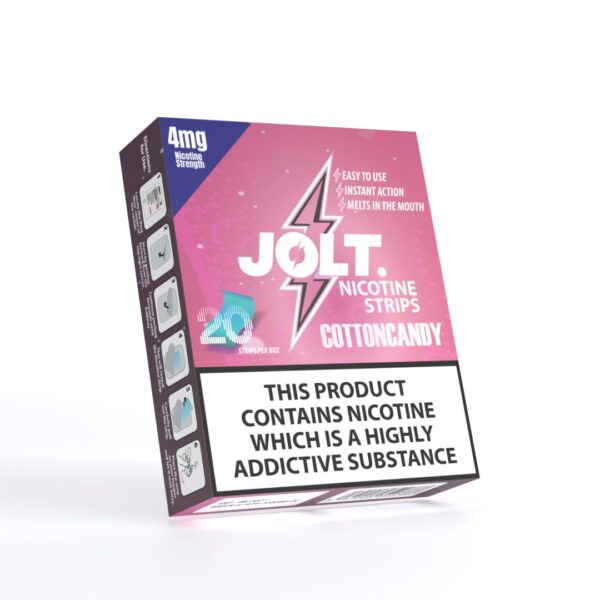 JOLT Nicotine Strips - Cotton Candy 20pk - Image 3
