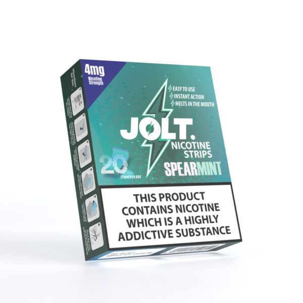 JOLT Nicotine Strips - Spearmint 20PK - Image 3