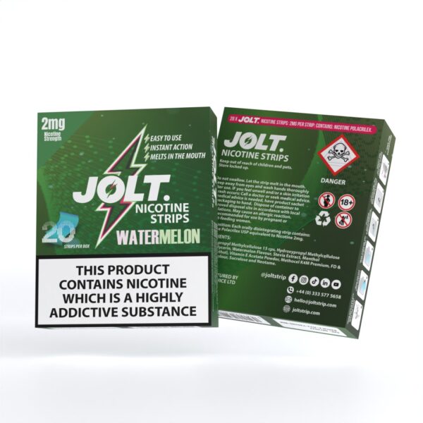 JOLT Nicotine Strips - Watermelon 20PK - Image 3